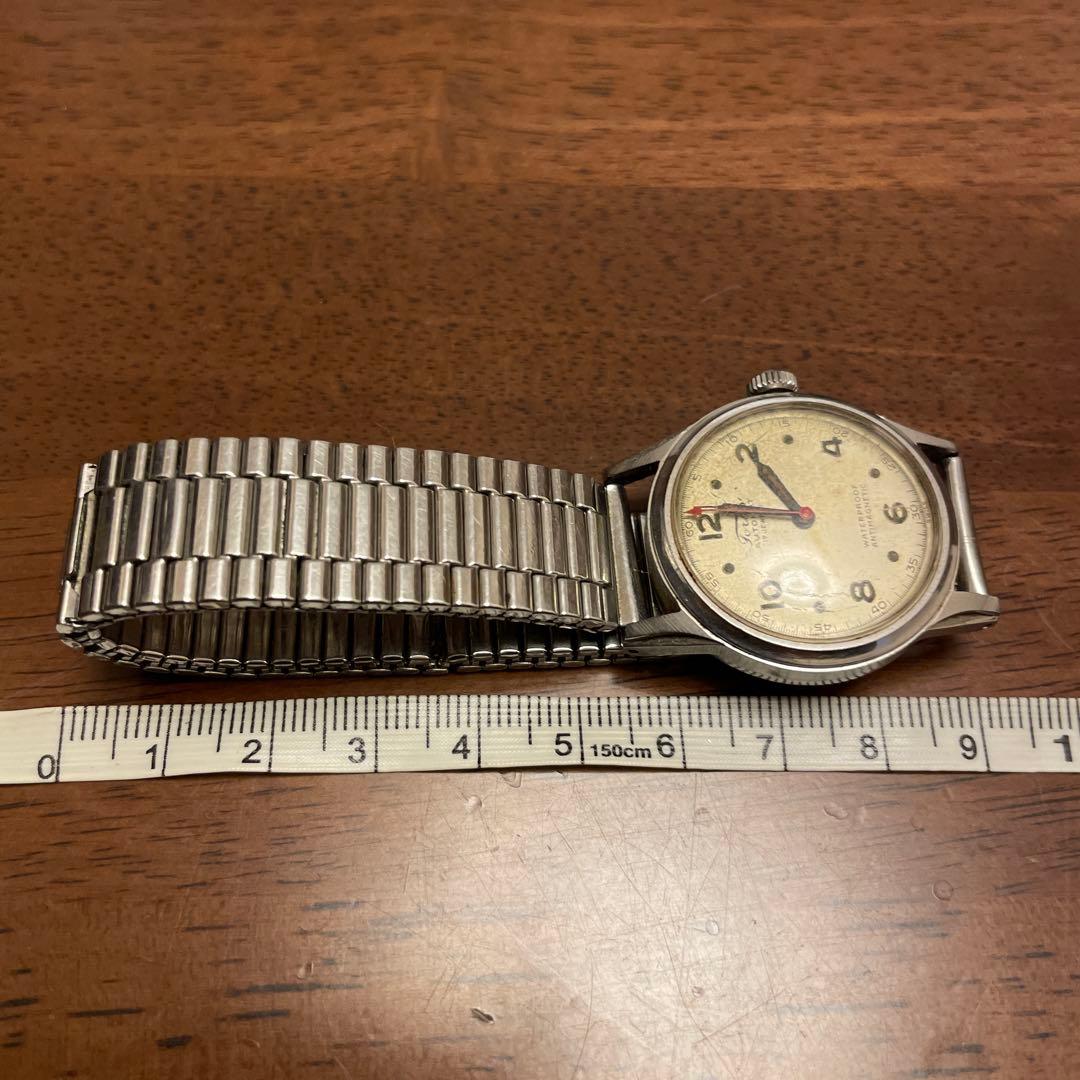 匿名発送【アンテイーク　OH要】Fortis 自動巻き腕時計 シルバー