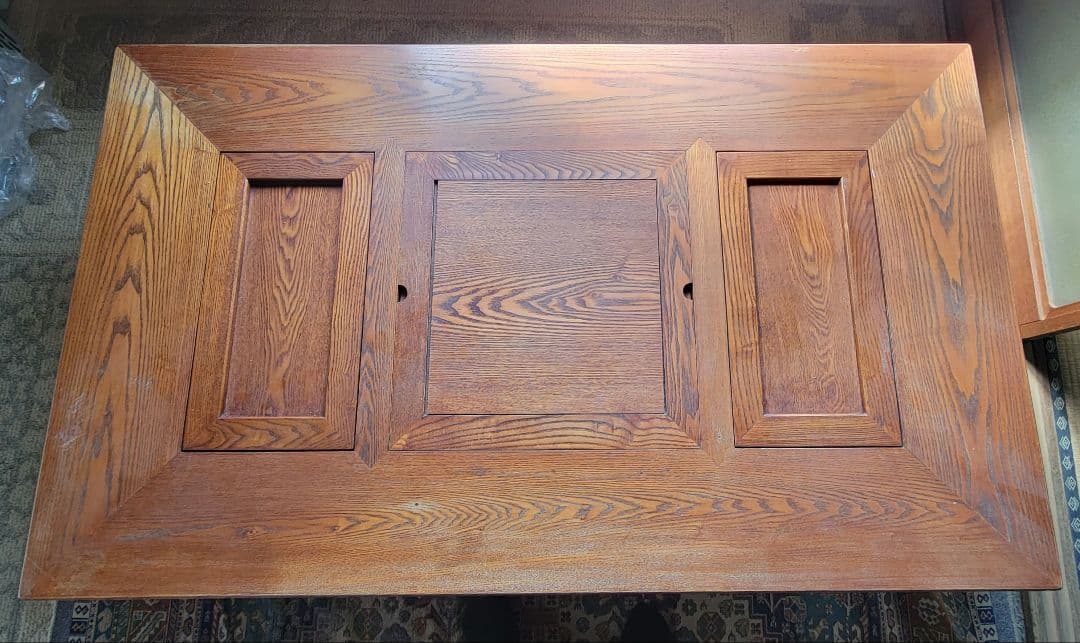 最終値下げ中 最高級　囲炉裏テーブル　昭和レトロ 火鉢 古民家家具　希少 木製