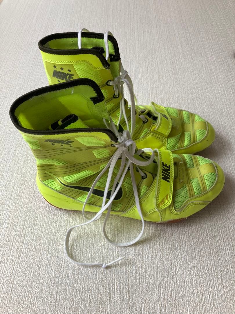 NIKE ハイパーKO ボクシングシューズ イエロー 26.5㎝