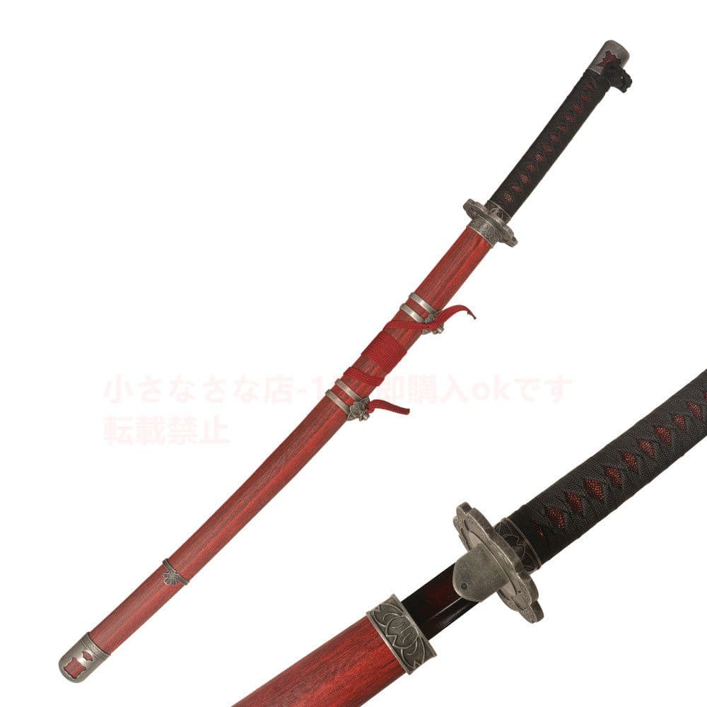 『オオカミ：影逝二度』古兵器 武具　刀装具　日本刀 模造刀·模擬刀