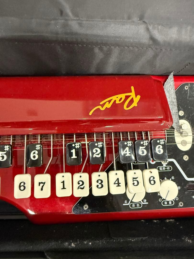 ★希少美品★ SUZUKI 電気大正琴 蘭シリーズ ケース付 通電確認済み