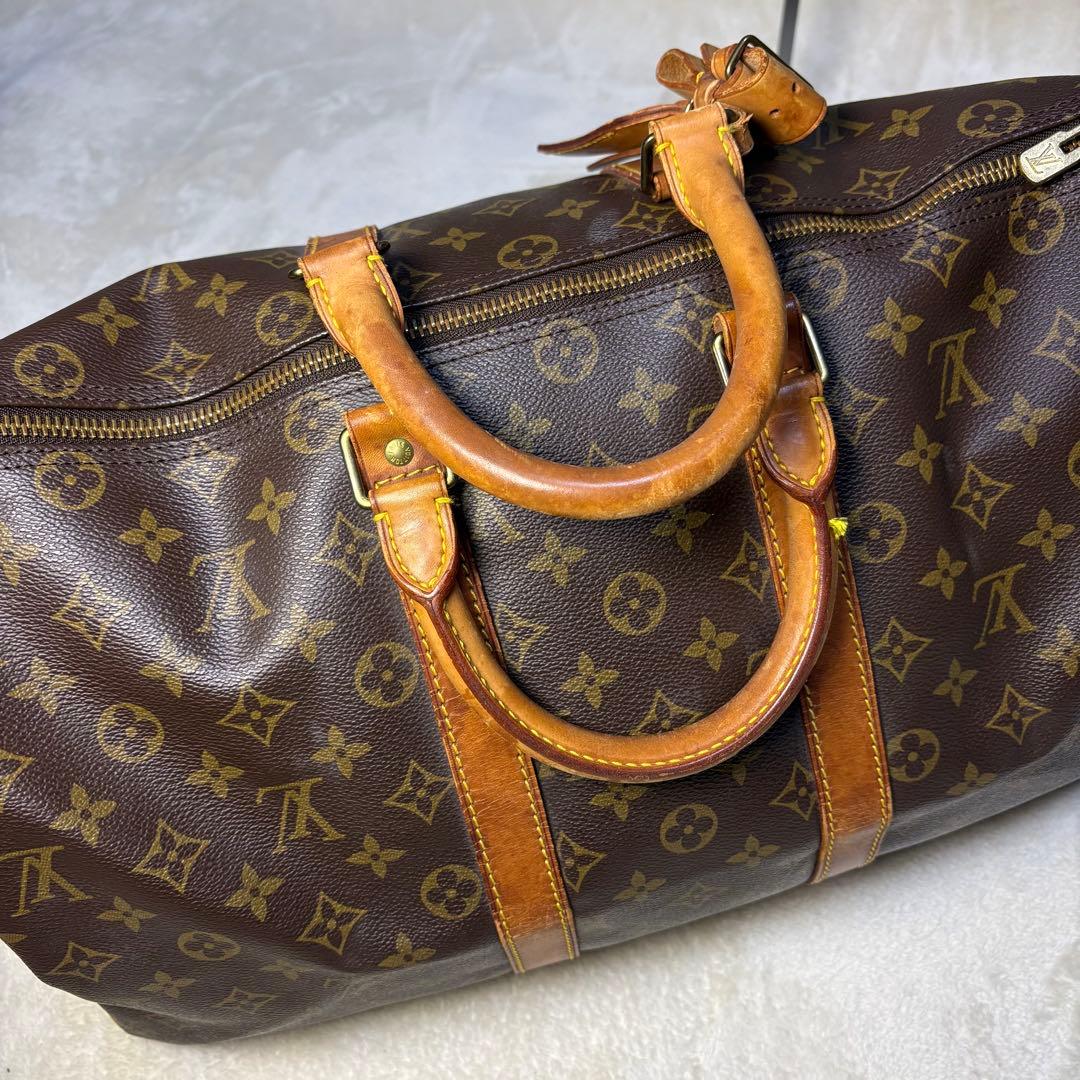 美品 LOUIS VUITTON ルイヴィトン　キーポル45モノグラム ボストン