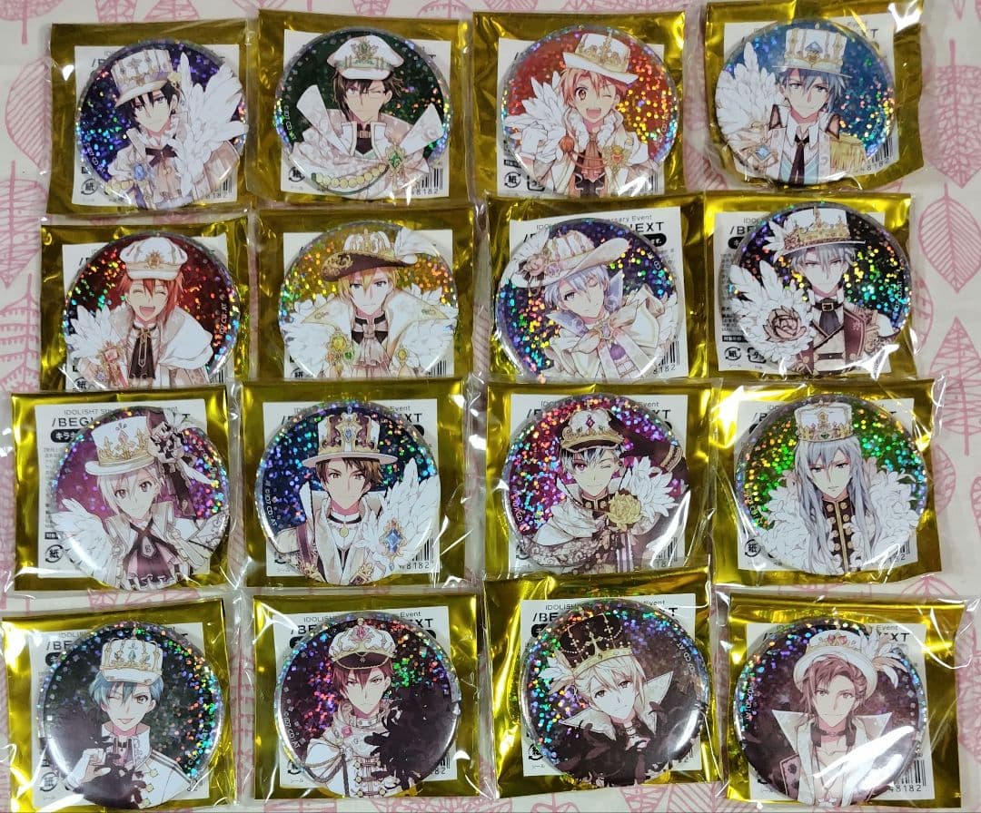 アイドリッシュセブン　5th Anniversary キラキラ缶バッジ　16種