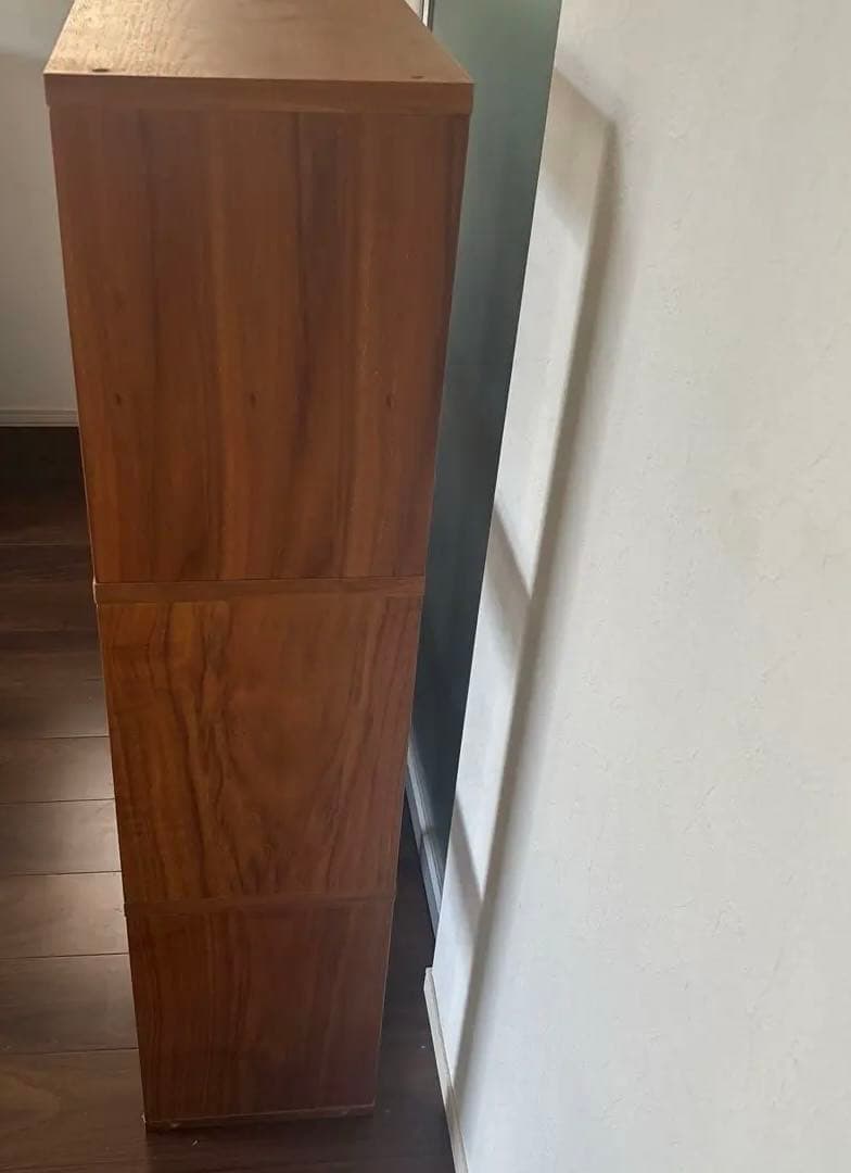 無印良品 スタッキングシェルフ ウォールナット材