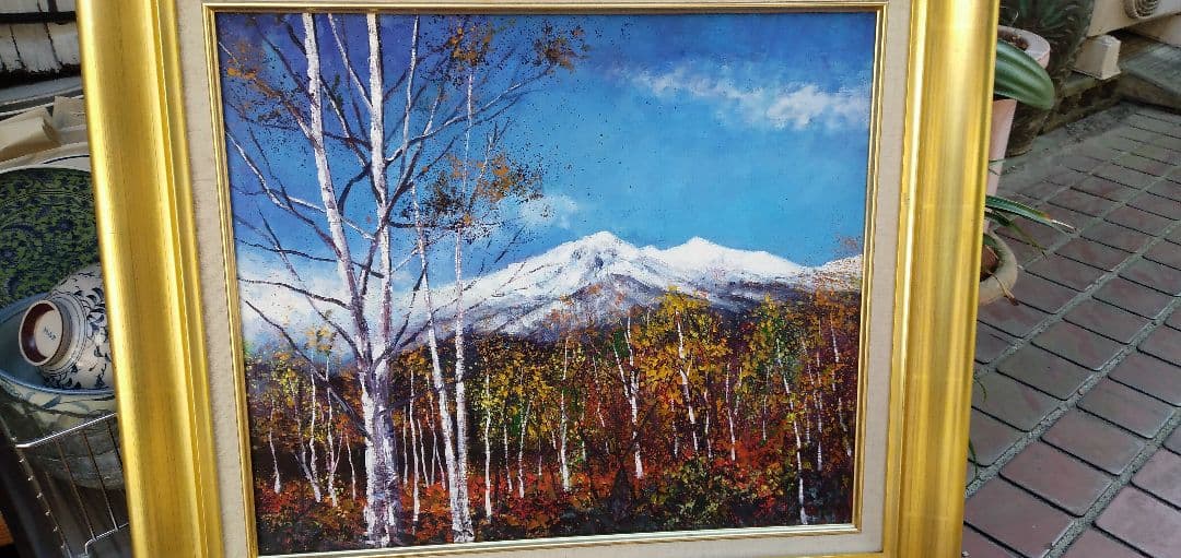 油絵10号です送りもできます