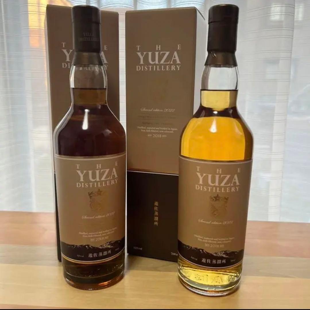 2本セット　遊佐蒸溜所　YUZA 2022 シングルモルト　新品未開封　国産