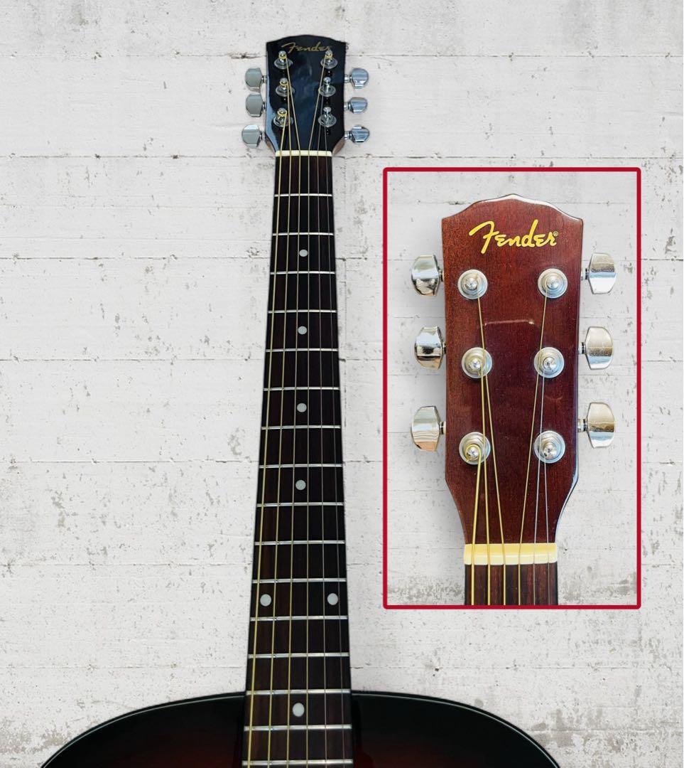 （美品）Fender CD-60 アコースティックギター 純正ハードケース付