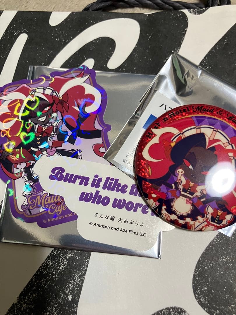 ハズビンホテル　おすわりマスコット　VOX 池袋　コラボカフェ　チームV VVV