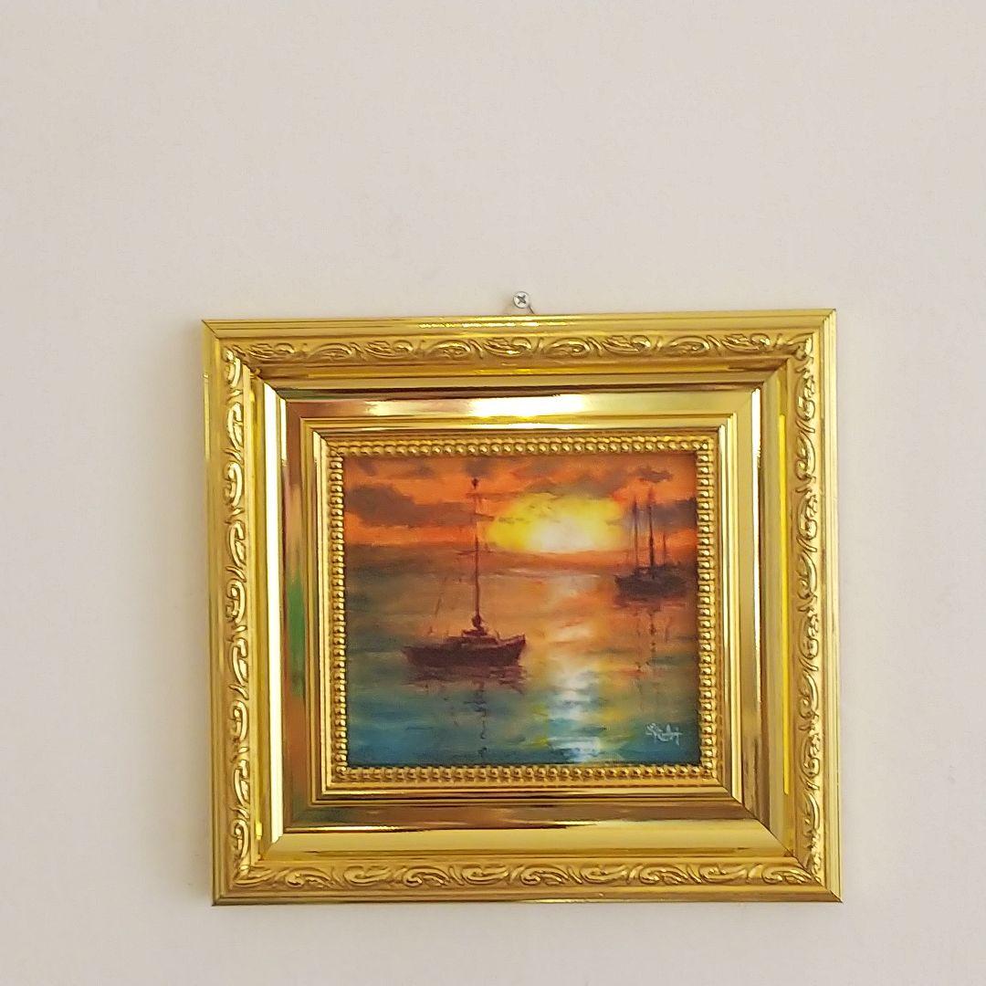 癒しの水彩画1127 sunset