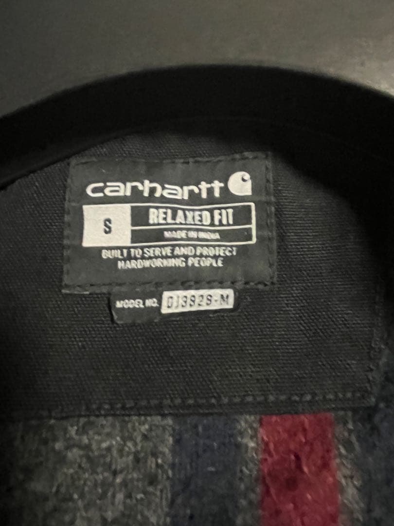 カーハート DETROIT JACKETデトロイトジャケット　ブラック　Sサイズ