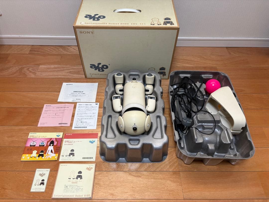 SONY ソニー AIBO アイボ ERS-311 LATTE ラッテ ジャンク