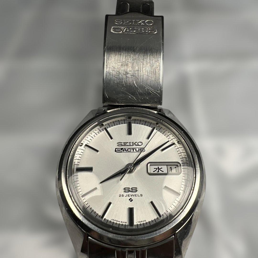S09 セイコー ファイブ アクタス SS アンティーク 自動巻き 1972年製