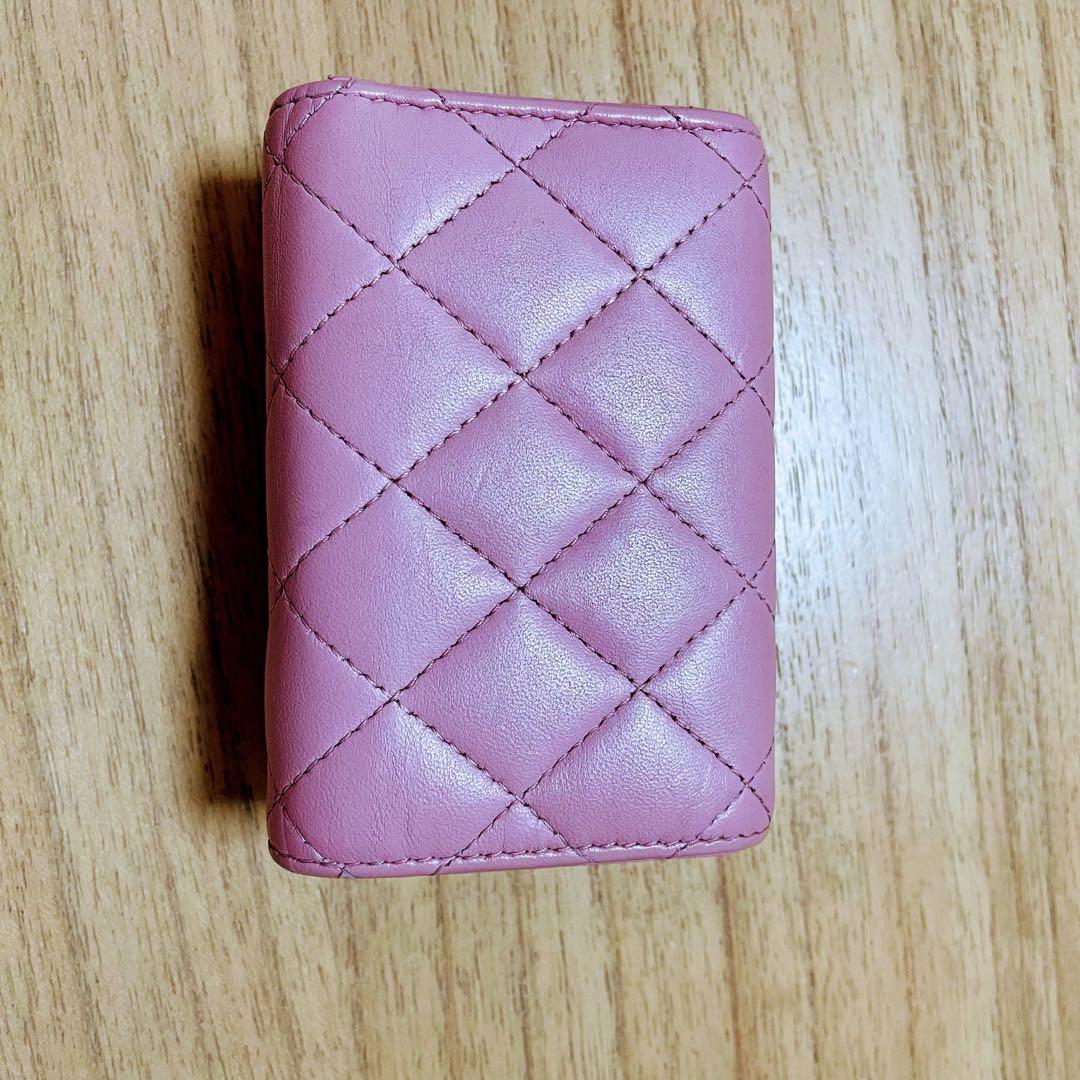 【美品】　シャネル　CHANEL マトラッセ　三つ折り財布