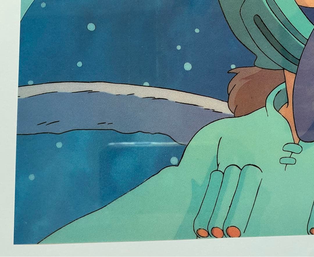 【激レア】風の谷のナウシカ　セルタッチポスターD ジブリ　宮崎駿　B4サイズ