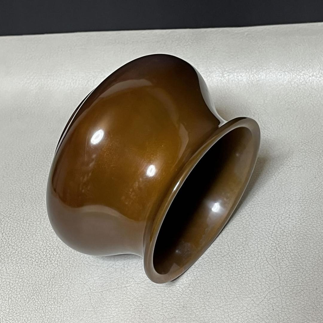 中川浄益 銅製 建水 木箱入り 茶道具 【k3424】