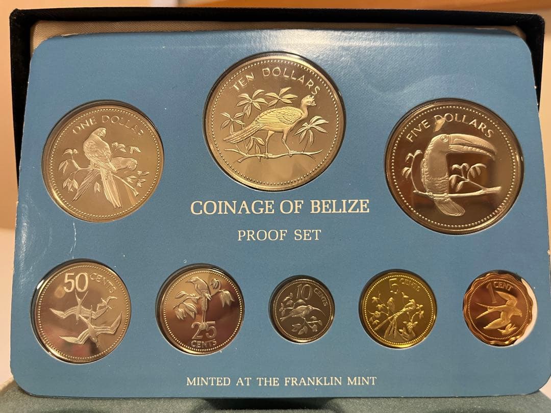 ベリーズ 1975年 銀貨　Coinage of BELIZE