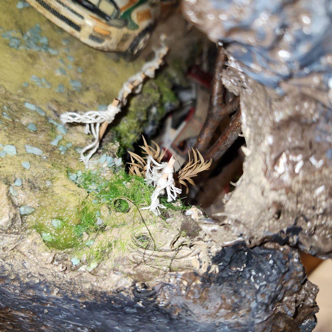 1/24 　ラリー　ジオラマ