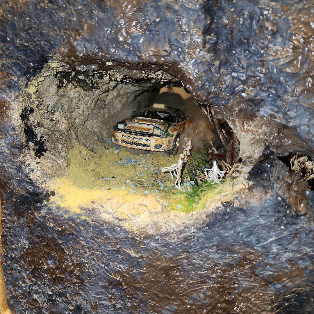 1/24 　ラリー　ジオラマ