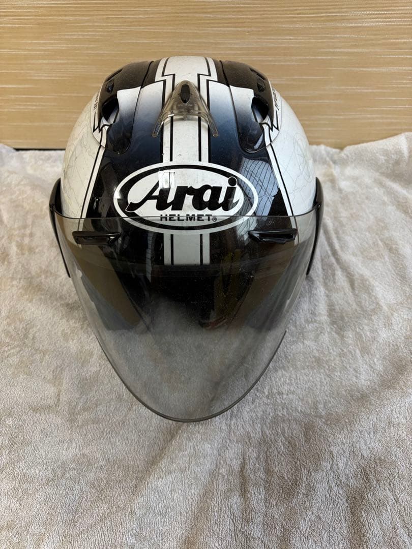 Arai ジェットヘルメット ホワイト・ブラック