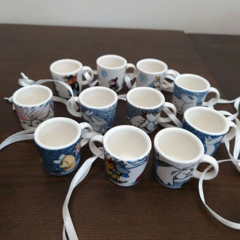 ムーミンオーナメントマグ　11点