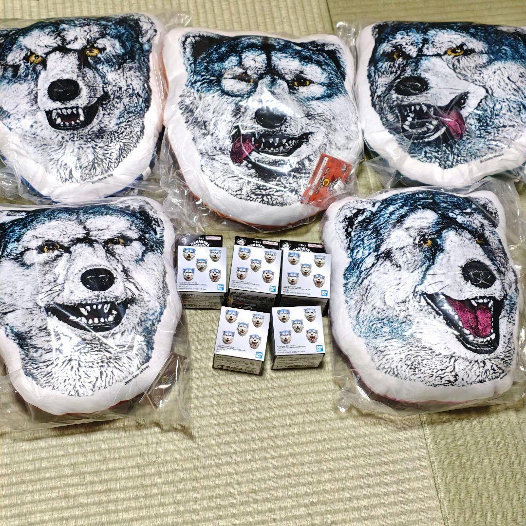 C D E F G H マンウィズ　一番くじ　マグネット　クッション　フェイス