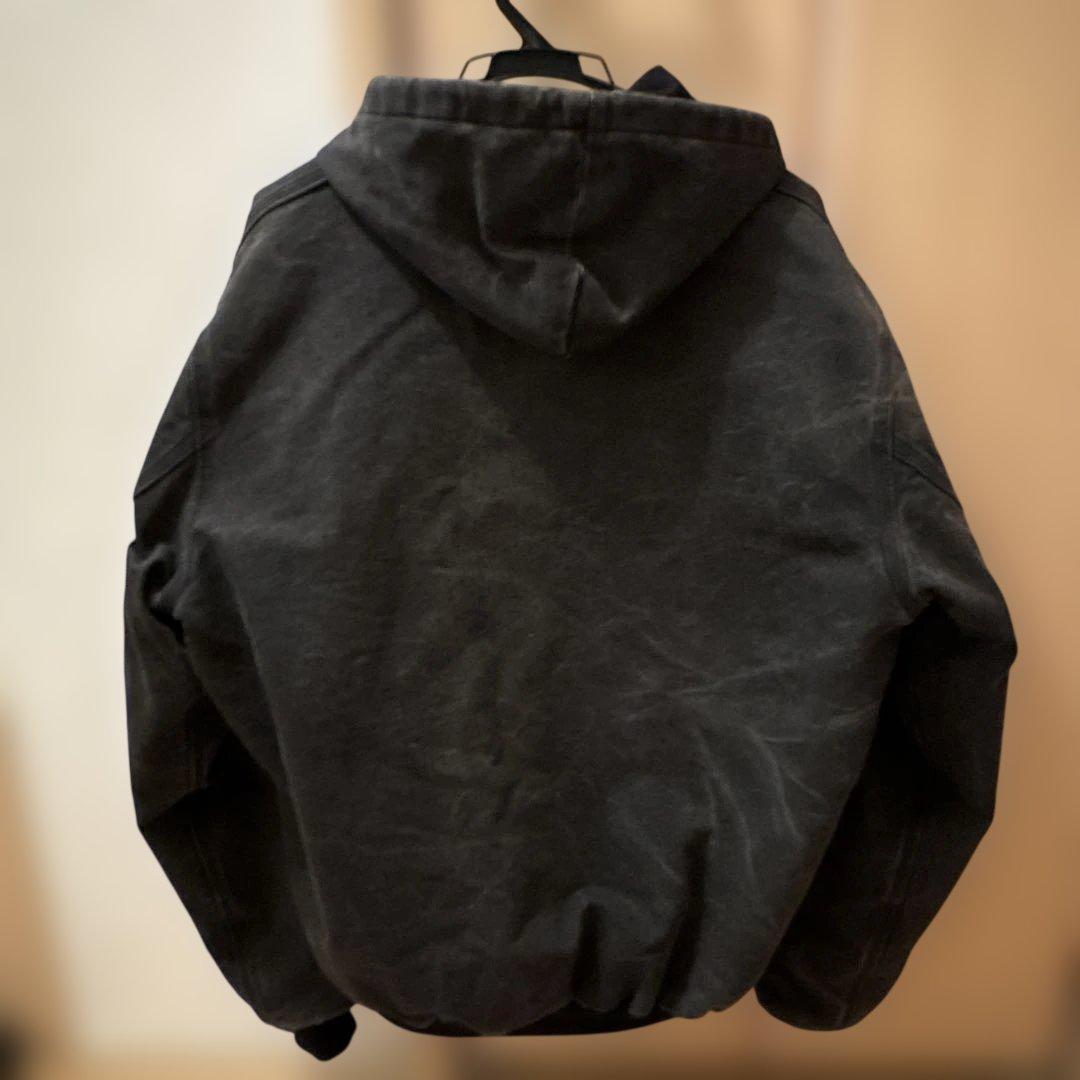 ま*ん様 激レア　Carhartt 黒 フード付きジャケット