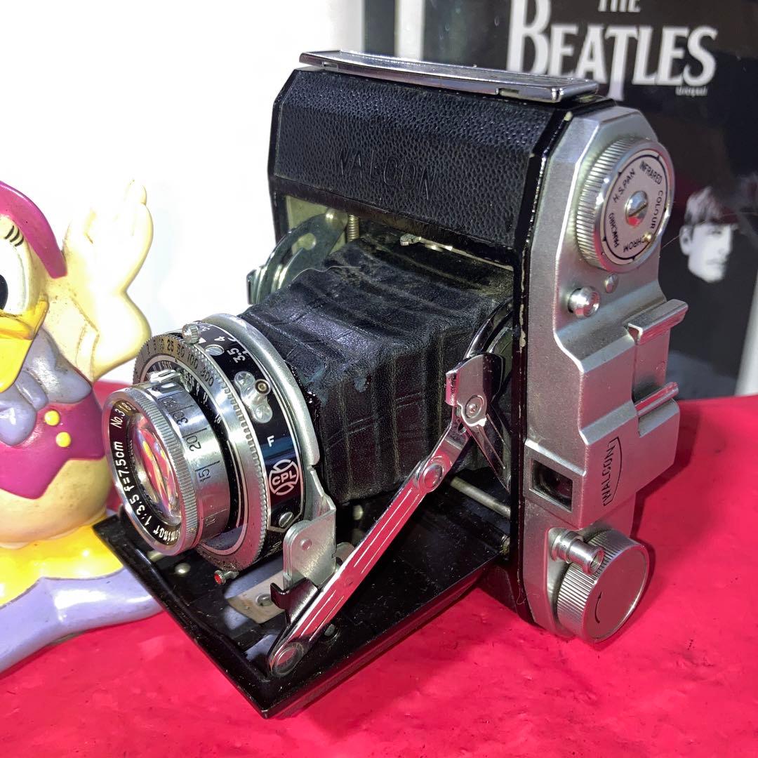 ヴィンテージ蛇腹WALCON COPAL中判カメラNitto kogaku完動品