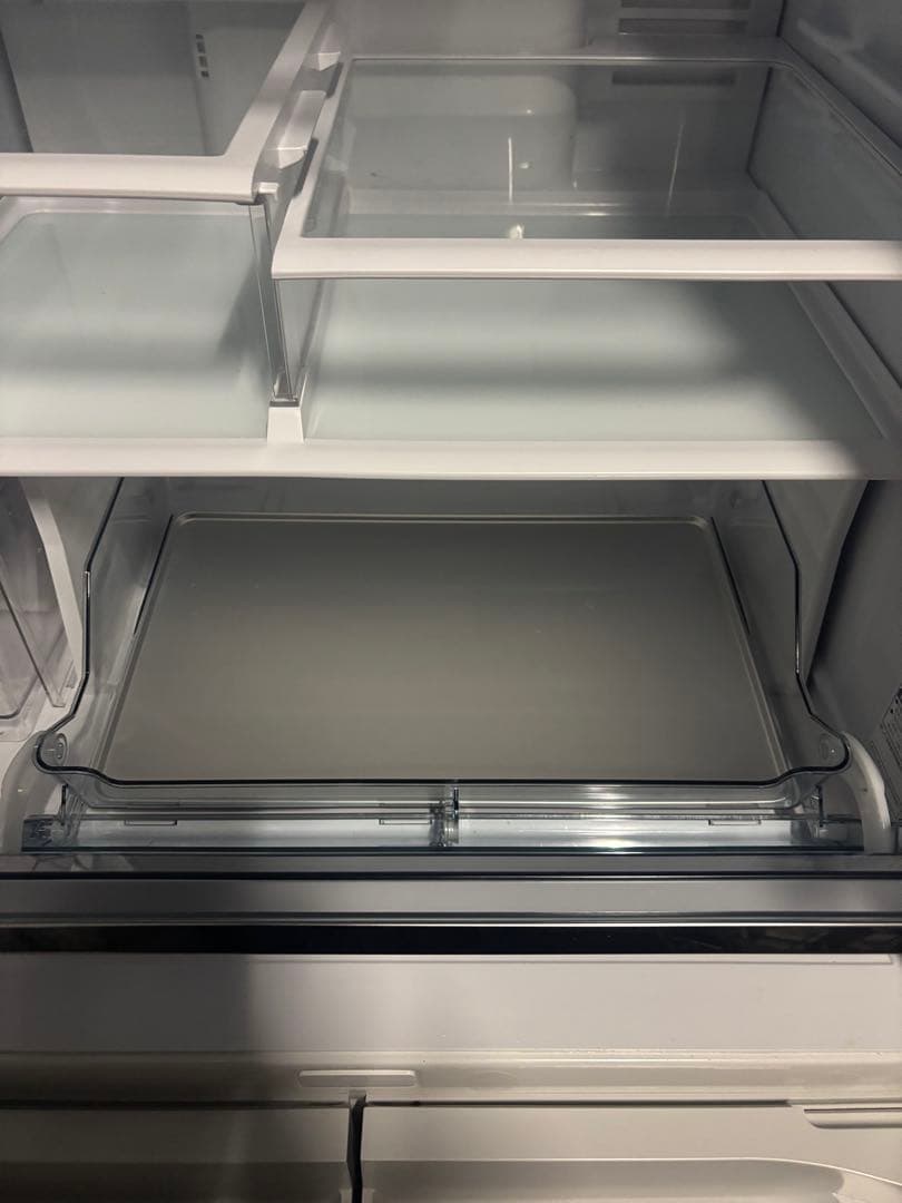 【美品】日立 左開き ノンフロン冷凍冷蔵庫 R-HWS47NL 2021年製