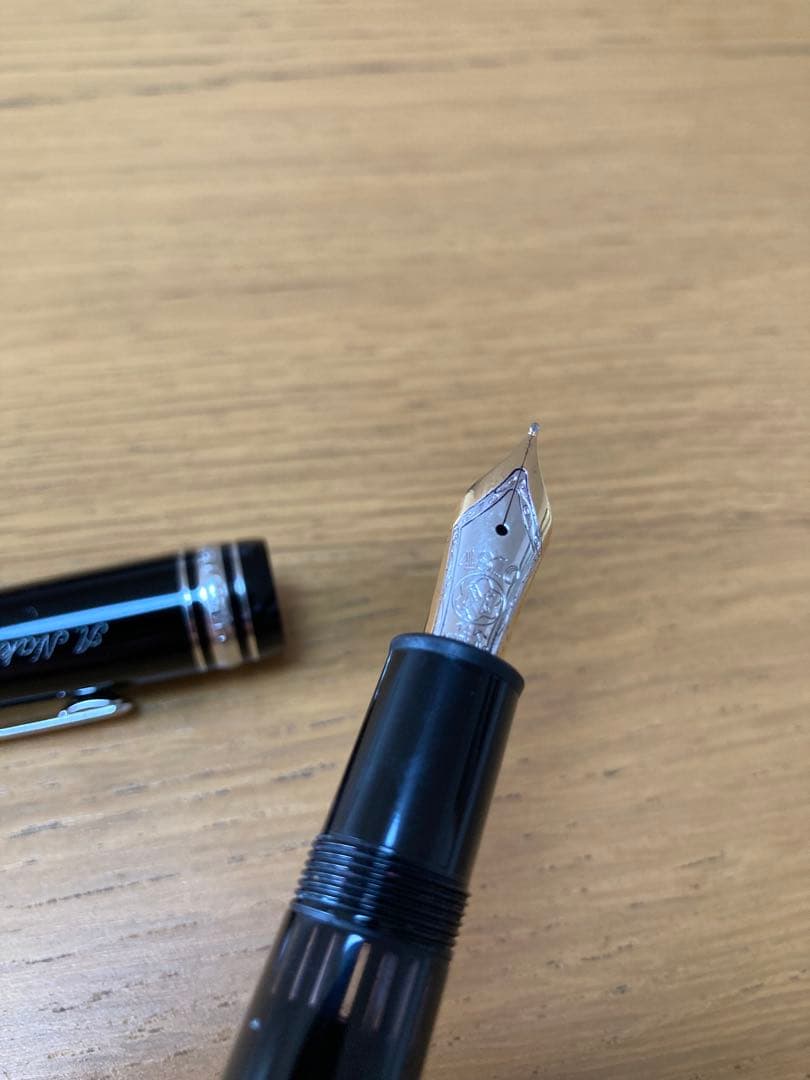 モンブラン　万年筆　プラチナ