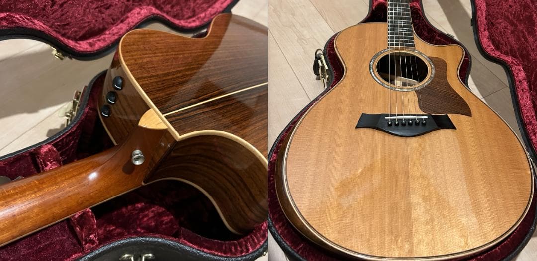 レア/希少　美品 Taylor テイラー　812ce DLX ES2