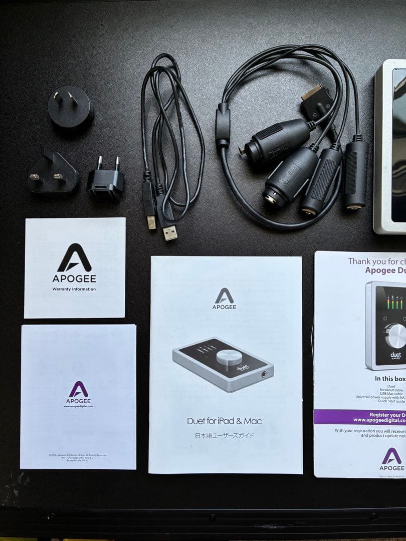 APOGEE Duet 2 オーディオインターフェイス
