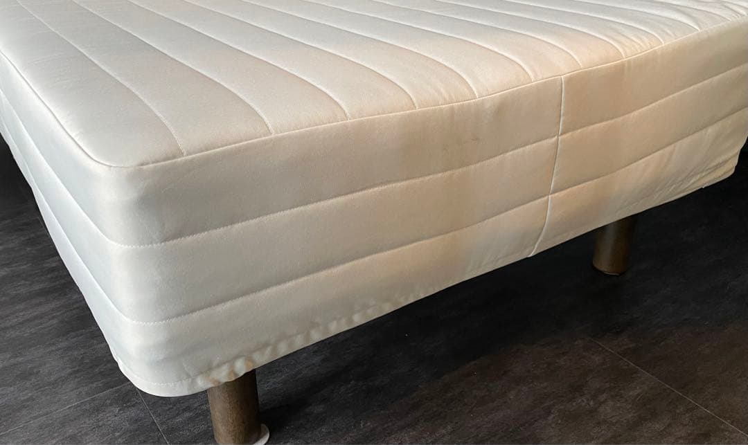 【配送料込み】無印良品 脚付きマットレス シングルベッド 1年半使用