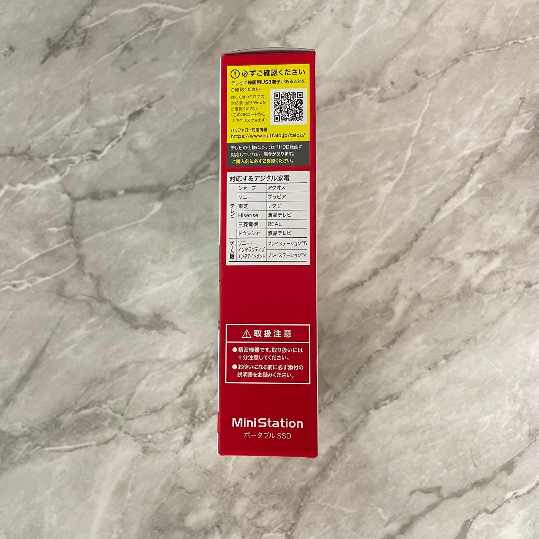 バッファロー　ポータブルSSD 1.0TB SSD-PUT1.0U3-BKC
