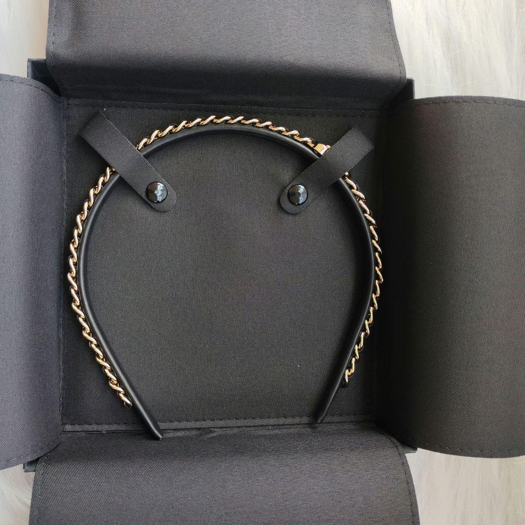 ブラック ゴールド ヘアバンド AB6143 カチューシャ