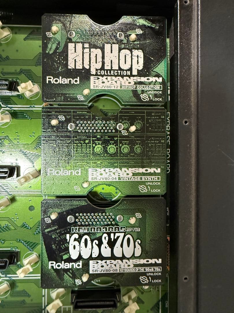 Roland JV-2080 【超貴重拡張カード3枚付き】