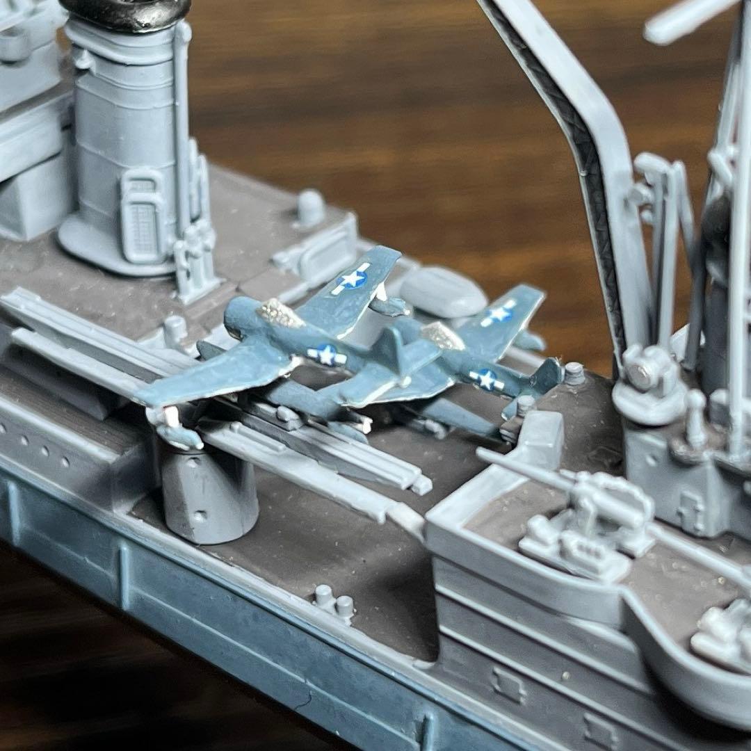 1/700 アメリカ海軍　重巡洋艦インディアナポリス 日本海軍　潜水艦伊58号