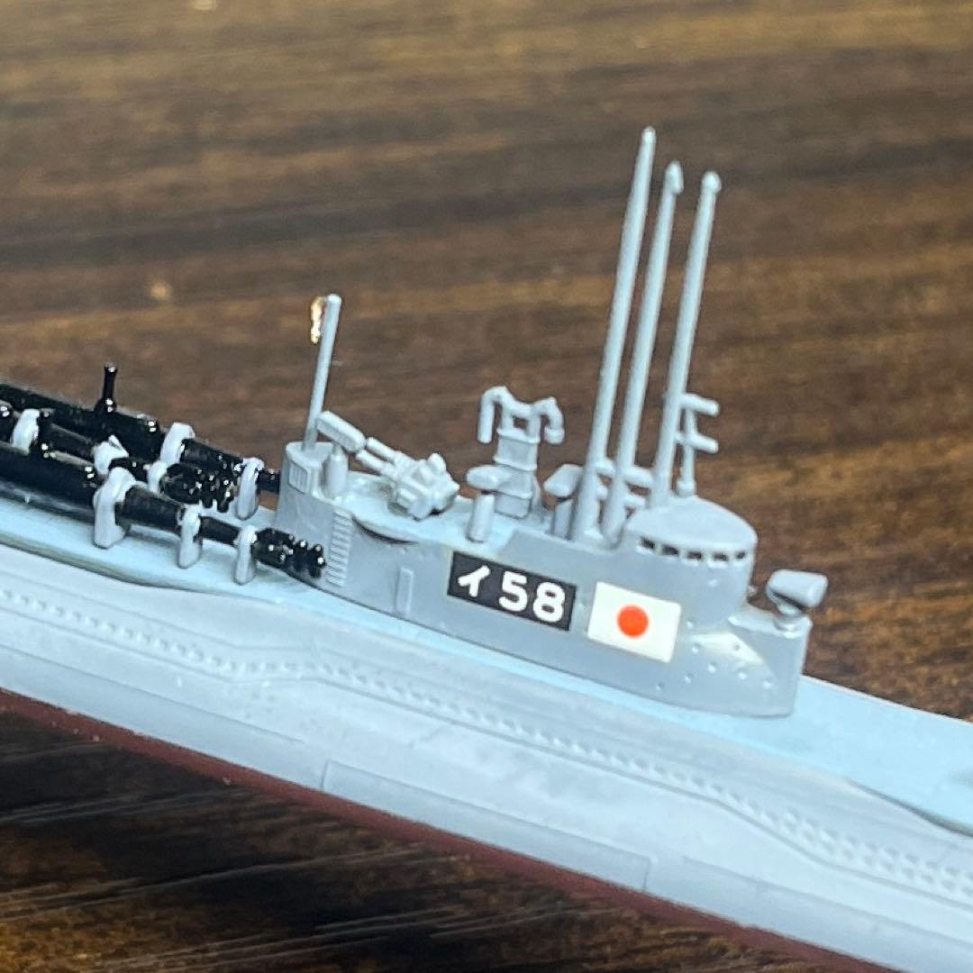 1/700 アメリカ海軍　重巡洋艦インディアナポリス 日本海軍　潜水艦伊58号