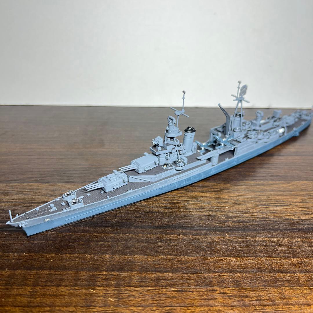 1/700 アメリカ海軍　重巡洋艦インディアナポリス 日本海軍　潜水艦伊58号