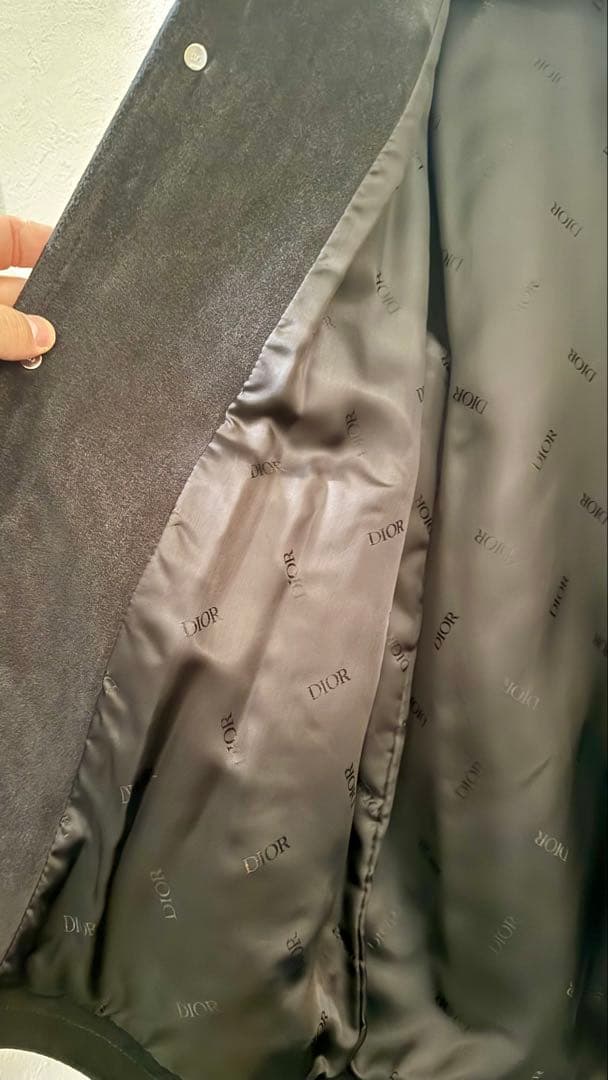 Dior HOMME 24SS/テープロゴスエードジャケット ディオール 新作