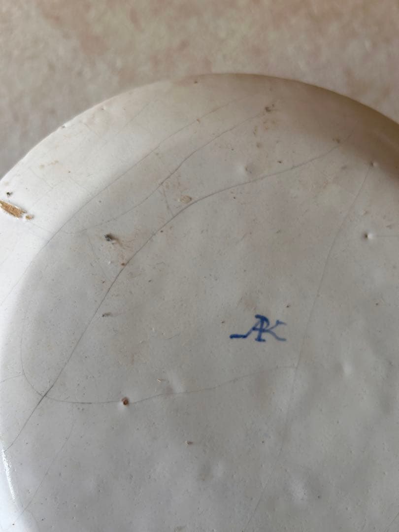 アンティークデルフト 大皿