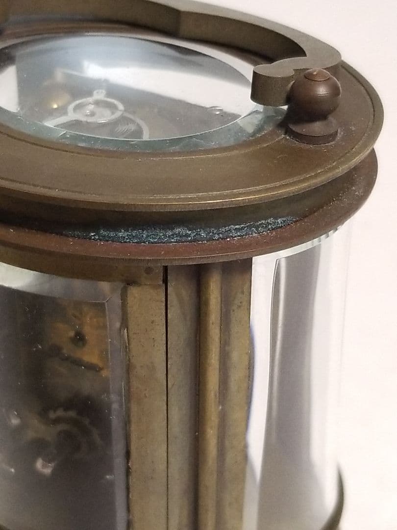 ジャンク品 Forum アンティーク 枕時計 置時計 フランスデザイン