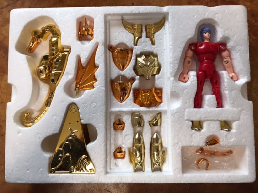 聖闘士星矢　セイントクロス　ポセイドン編　バンダイ　当時物　4体まとめ売りのみ！