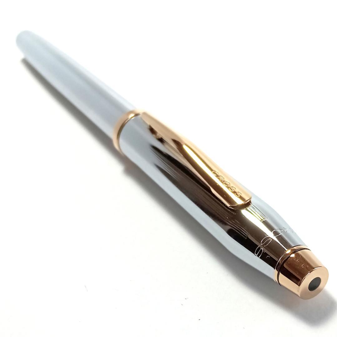 crf36 CROSS クロス 万年筆 センチュリー2 クローム×ゴールド23金
