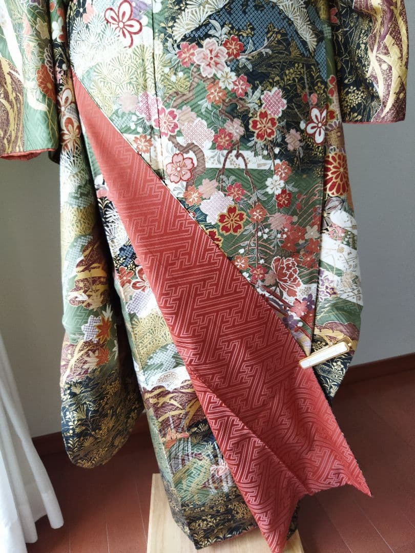 ゆたろう様　398.振袖7点セット　正絹　フルセット　成人式