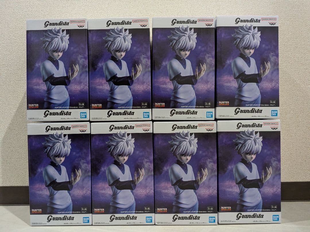 HUNTER×HUNTER Grandista キルア フィギュア 8体