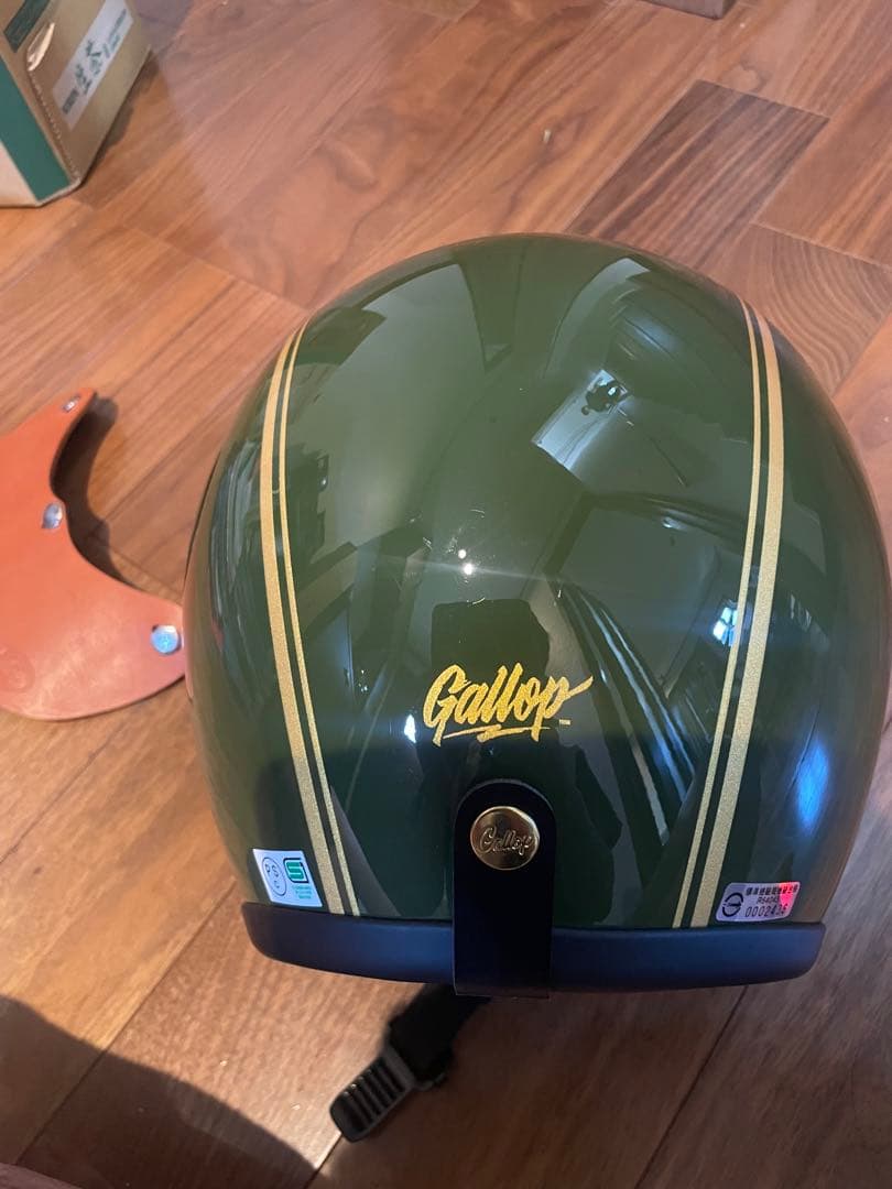 ジェットヘルメット オリーブグリーン