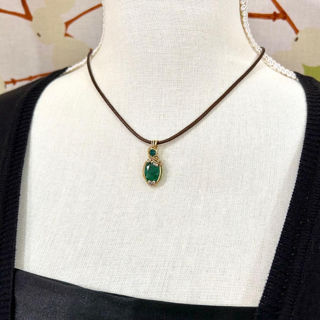 ロシアンブルーページ☆リクエスト3点 ワイヤーラップ アート ジュエリー