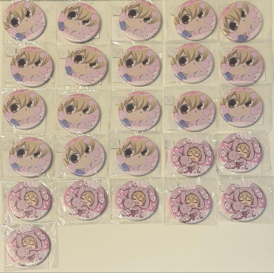 桜蘭高校ホスト部　埴之塚光邦　ハニー先輩　缶バッジ　くじメイト2024