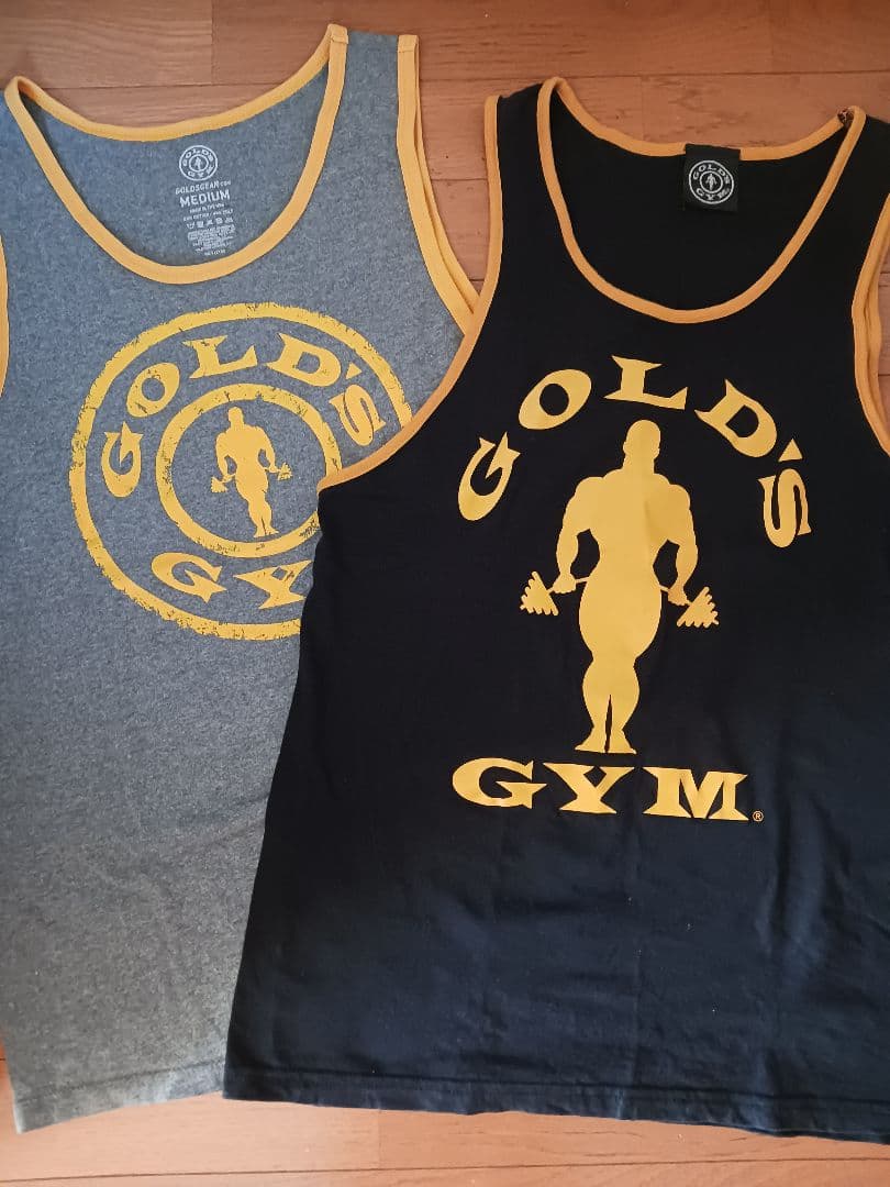 【FfFf】GOLD'S GYM タンクトップ2枚セット