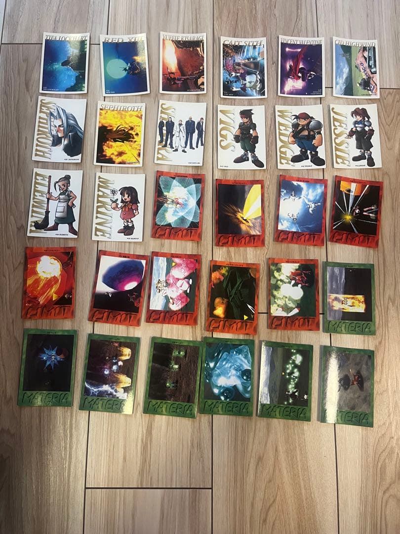 ファイナルファンタジーVII カードダスマスターズ　138枚